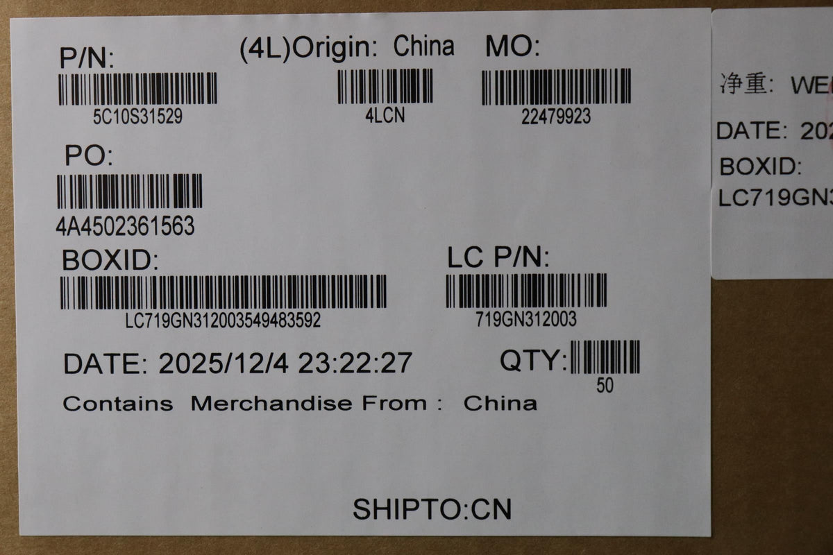 Lenovo L 83MW MCU CVILUX FFC Cable 5C10S31529