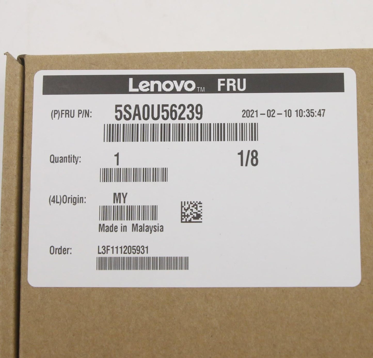 Lenovo ThinkStation P620 CPU Processor 5SA0U56239