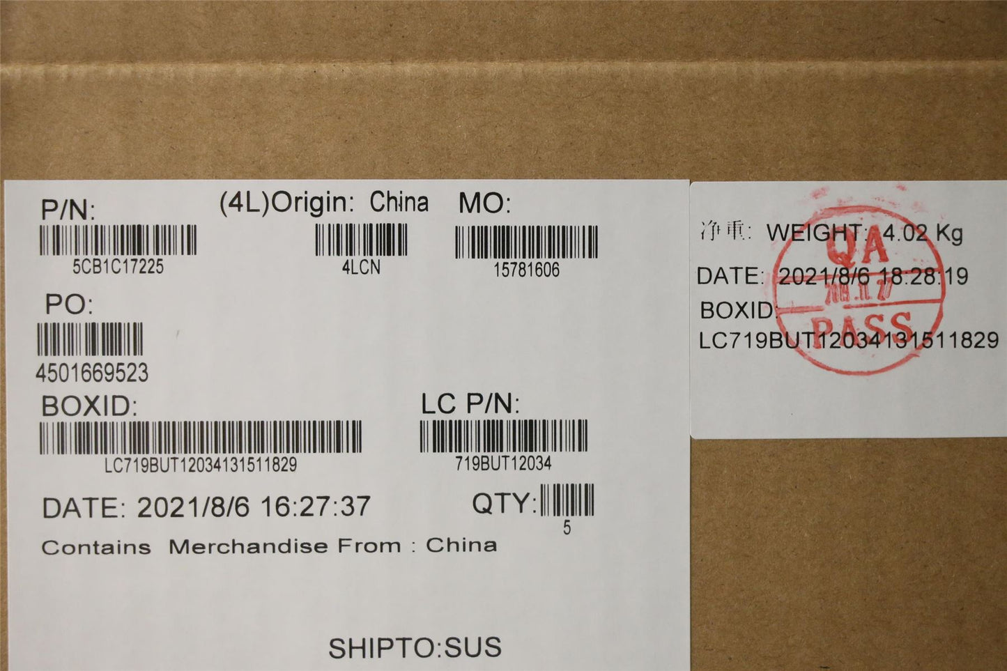 Lenovo Upper Case ASM_SWS L81X8 NFPBKDIS 5CB1C17225