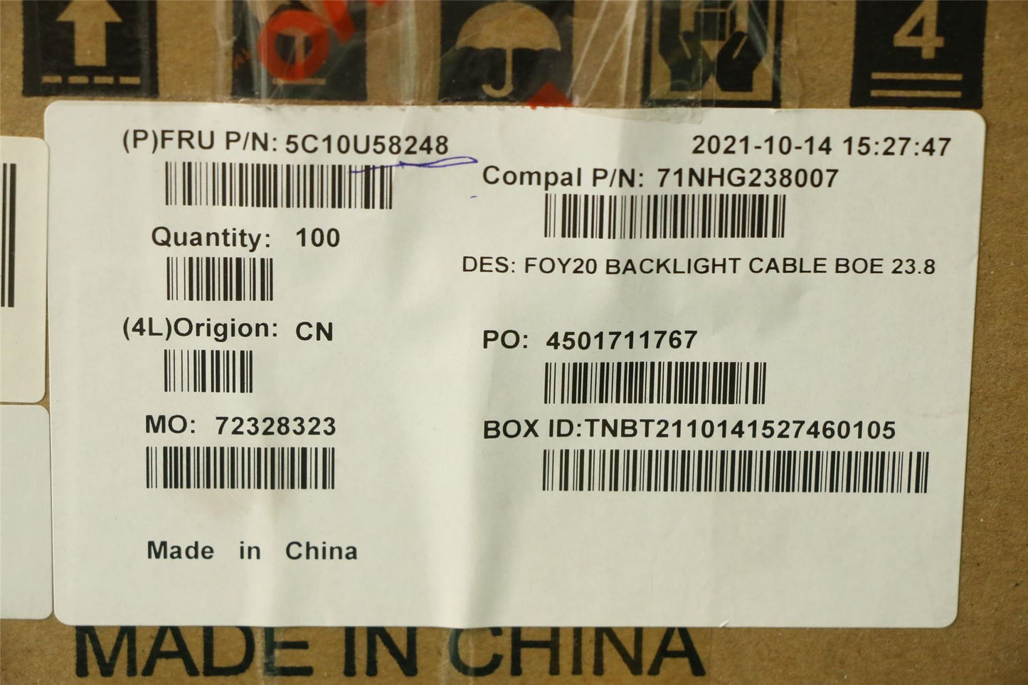 Lenovo Neo 30a 24 4 30a 24 3 Cable Lcd Screen Display LED 5C10U58248