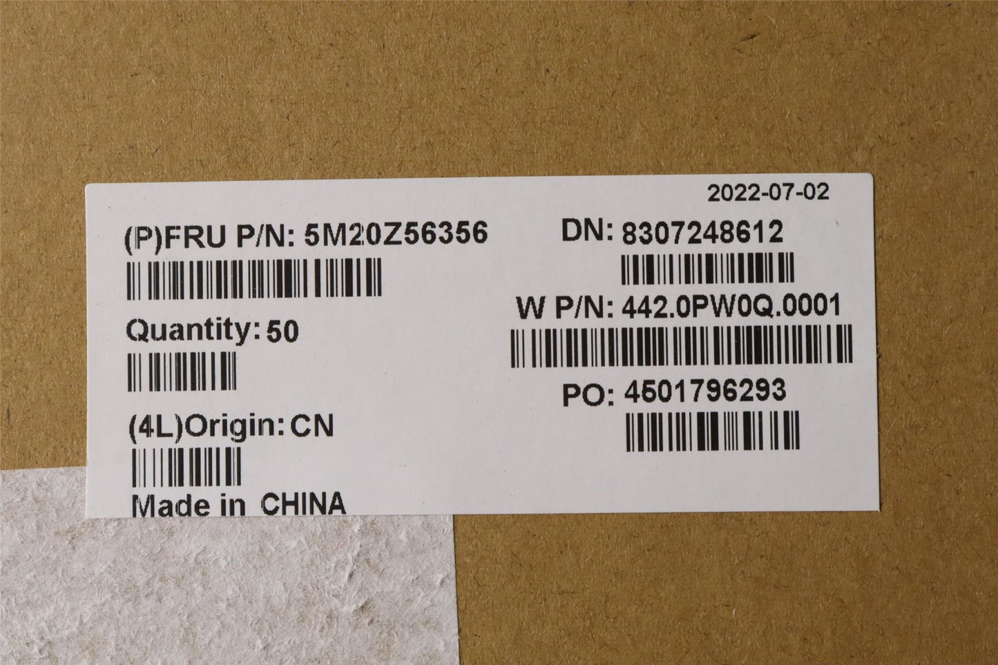 Lenovo Yoga L13 Gen 4 L13 3 L13 Gen 3 Sim Card Tray Black 5M20Z56356