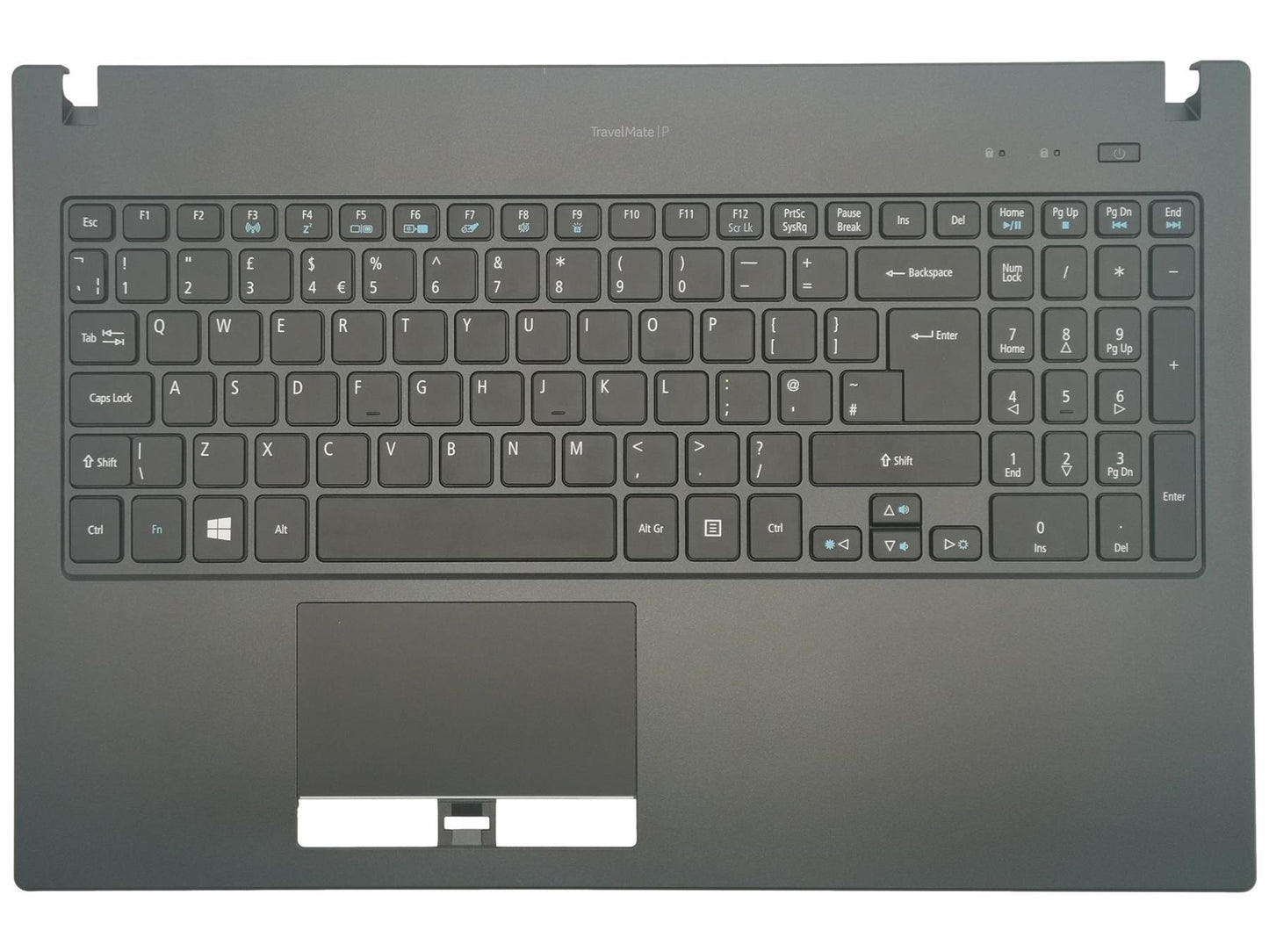 Acer P658-G2-M P658-G2-MG Palmrest Touchpad Cover Keyboard UK Trackpad Touchpad