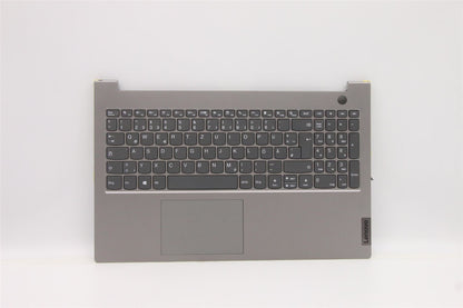 Lenovo ThinkBook 15 G3 ACL Keyboard Palmrest Top Cover German Grey 5CB1C88669