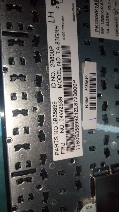 Lenovo Tanner-KBD GRK Greek Keyboard 04W2939