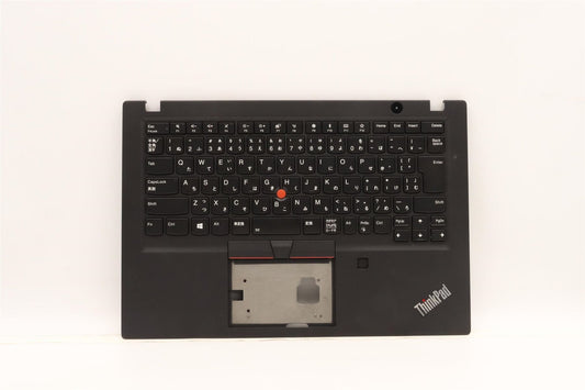 Lenovo ThinkPad T495s Keyboard Palmrest Top Cover Japanese Black 5M11A08678
