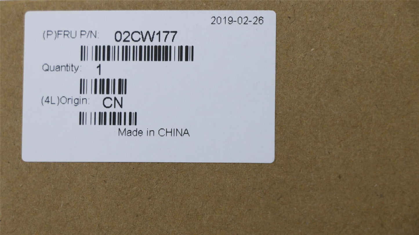 Lenovo SCREW Hex #6-32XL30 Screw,Black,WST 02CW177
