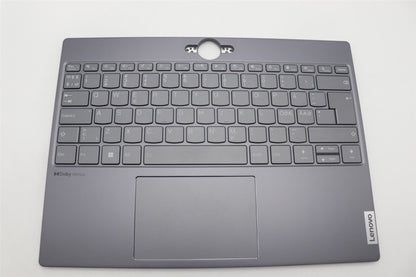 Lenovo ThinkBook G4 IRU Palmrest Cover Touchpad Keyboard Nordic Grey 5CB1L79952