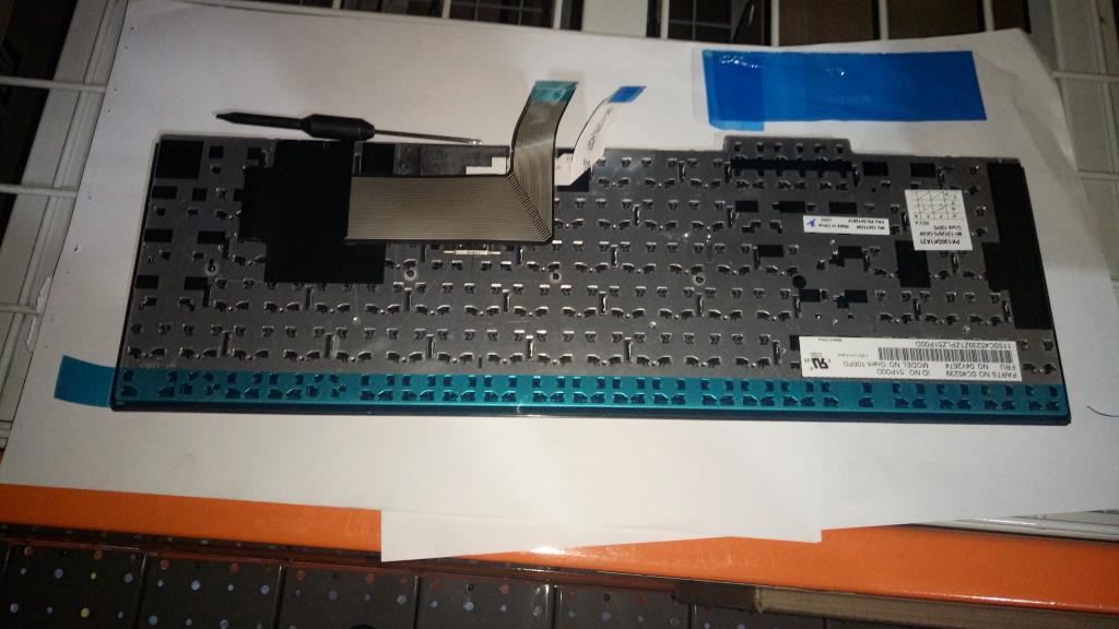 Genuine Lenovo ThinkPad Edge E540 E531 Keyboard Portuguese Black 04Y2674