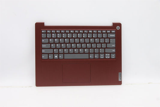 Lenovo IdeaPad 3-14ADA05 3-14ARE05 Keyboard Palmrest Top Cover US Red 5CB0X56734