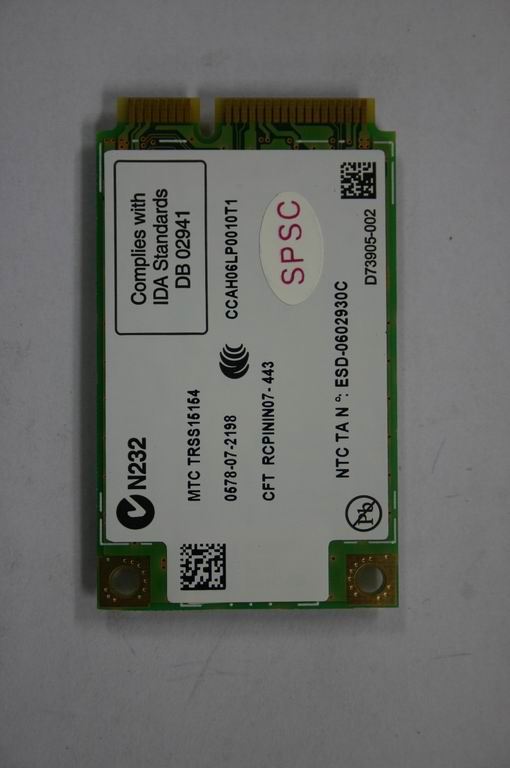 Lenovo In 4965N MOW1 M NB wlan(LI) #886576 WiFi WLAN PCIe PCI Board 20001792