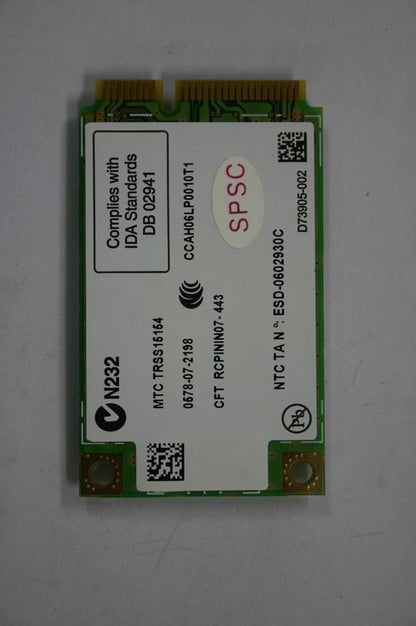 Lenovo In 4965N MOW1 M NB wlan(LI) #886576 WiFi WLAN PCIe PCI Board 20001792