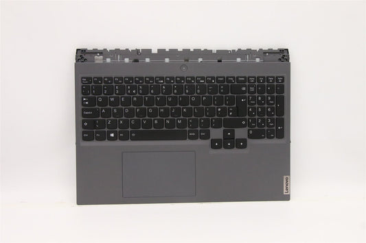 Lenovo Legion 5 16ITH6 Palmrest Touchpad Cover Keyboard UK Europe 5CB1D09624