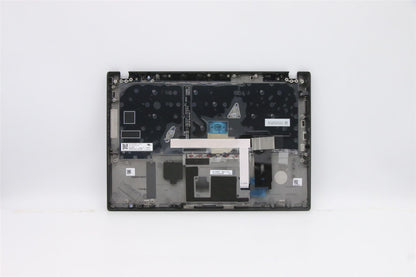Lenovo ThinkPad T14s Palmrest Cover Keyboard German Black Backlit 5M10Z41492