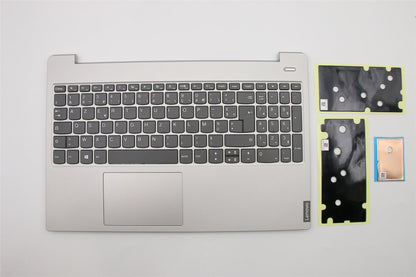 Lenovo S340-15IWL Palmrest Cover Touchpad Keyboard French Grey 5CB0S18678