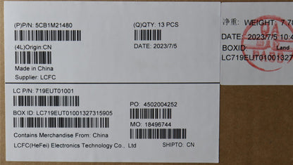 Lenovo FRU KP6B0_A_COVER_FHD_TS_WLAN_ASSY 5CB1M21480