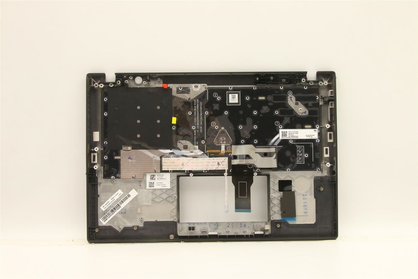 Lenovo ThinkPad T14s 2 Keyboard Palmrest Top Cover French Black 5M11A37578