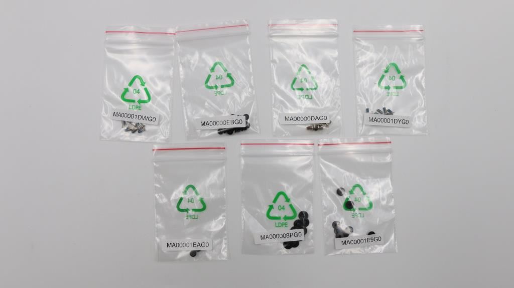 Lenovo IdeaPad 710S Plus Touch-13IKB Screw Screws Set Kit 5S10M09471