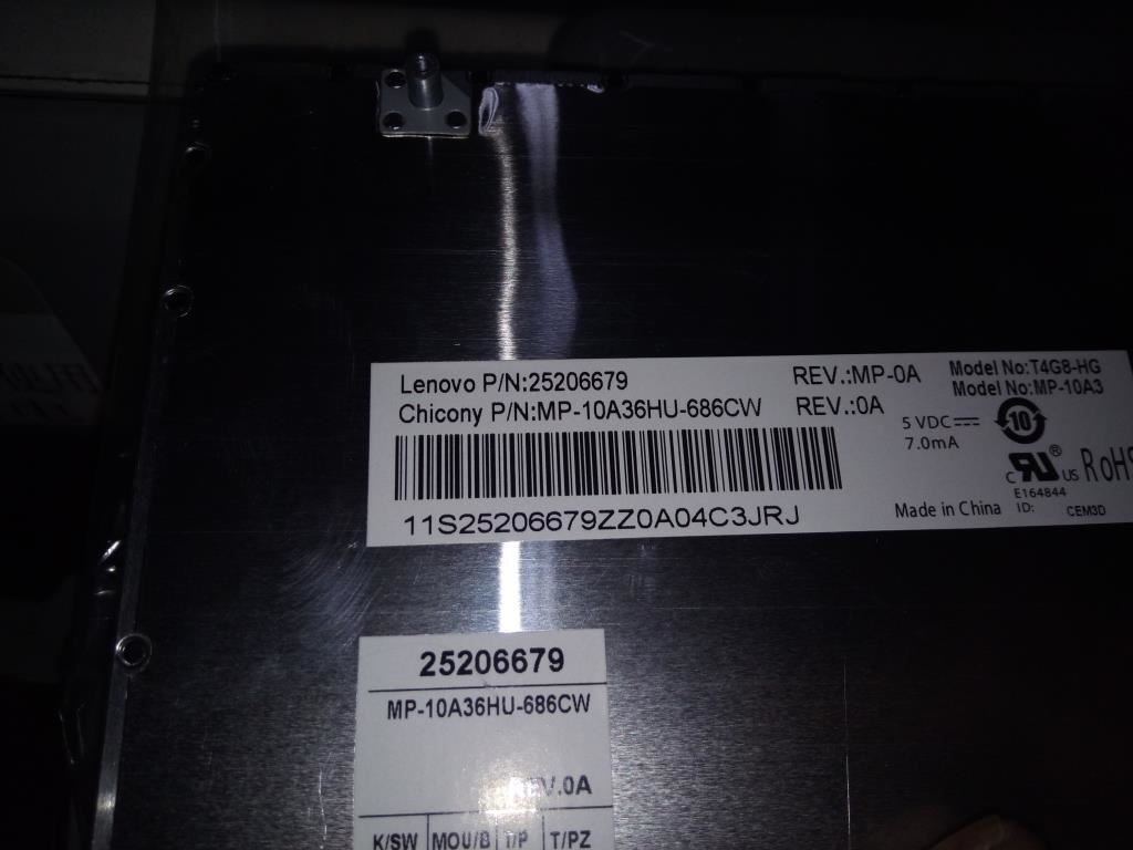 Lenovo CCYT4G8Hun102BlkKeyBlkFKBD(win8) Keyboard 25206679