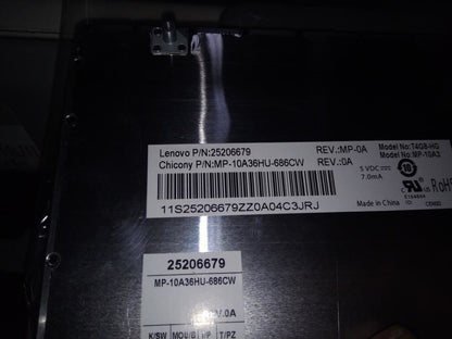 Lenovo CCYT4G8Hun102BlkKeyBlkFKBD(win8) Keyboard 25206679