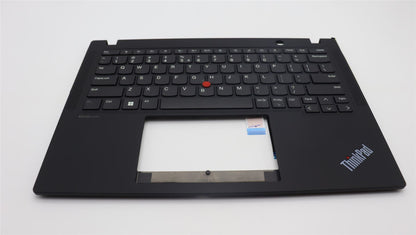 Lenovo ThinkPad X13 Gen 4 Keyboard Palmrest Top Cover US Euro Black 5M11H88989