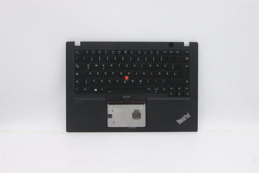 Lenovo ThinkPad T14s Keyboard Palmrest Top Cover German Black Backlit 5M10Z54182