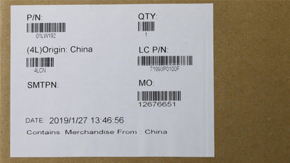 Lenovo ThinkPad E480 Motherboard Mainboard UMA Intel i5-8250U 01LW192