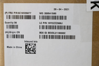 Lenovo Google Meet Series One Room Kits CAT 5 RJ45 Ethernet Cable 5C10V25077