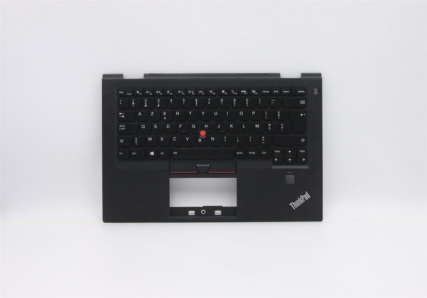 Lenovo Carbon X1 4th Keyboard Palmrest Top Cover Belgian Black Backlit 01AV158