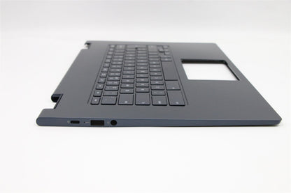 Lenovo Yoga C630 Keyboard Palmrest Top Cover UK Blue Backlit 5CB0S72833