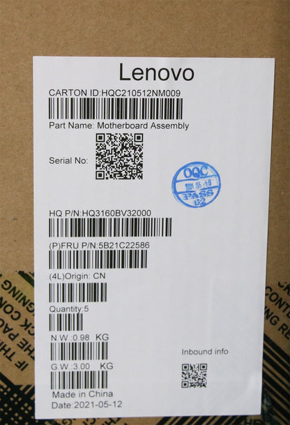 Lenovo 5B21C22586 MBH82L9 I511300H_MX4502G8G_WIN