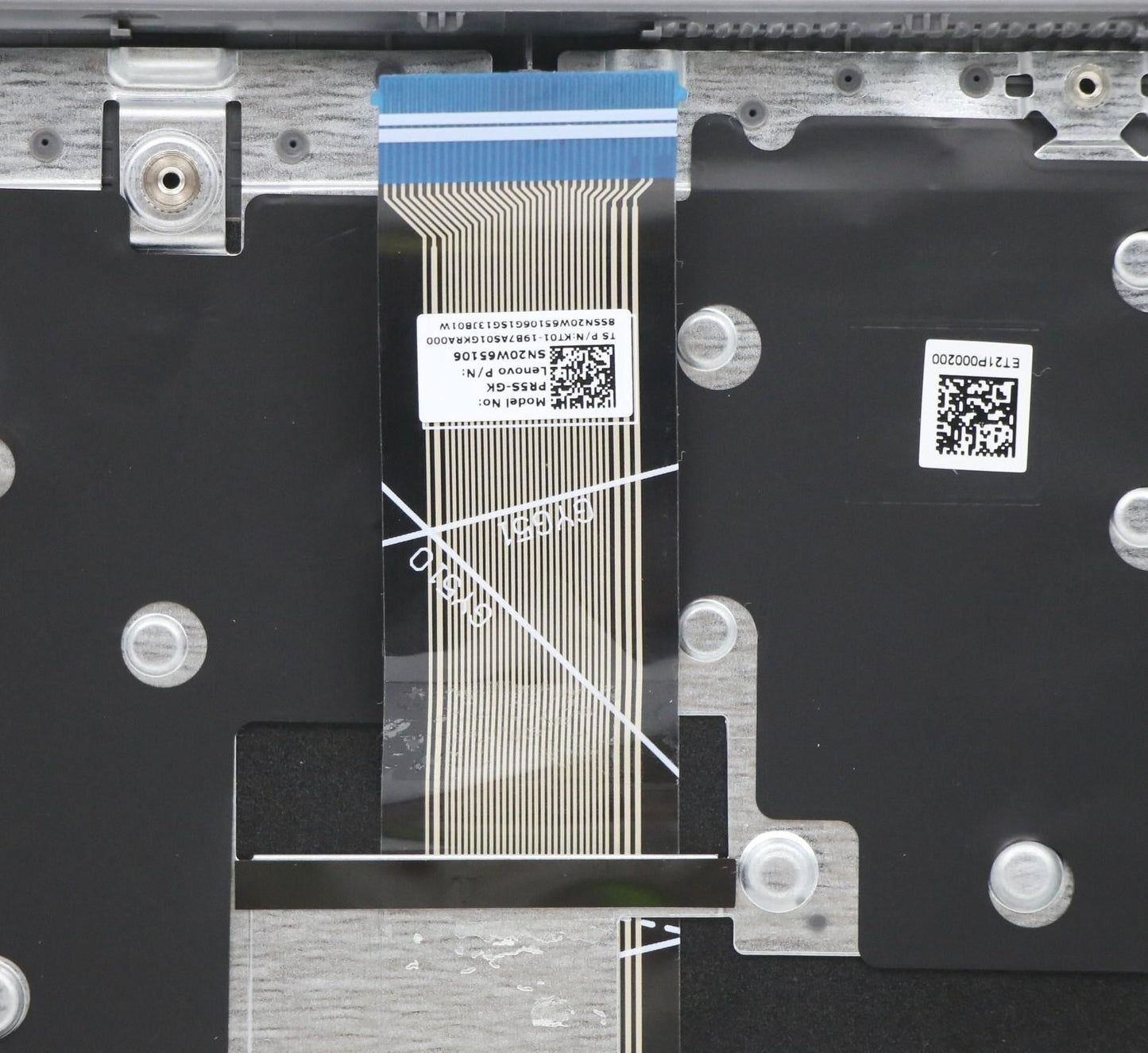 Lenovo IdeaPad 3-15ITL6 3-15ADA6 Keyboard Palmrest Top Cover Greek 5CB1B68927