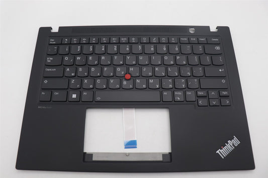 Lenovo ThinkPad T14s Gen 4 Keyboard Palmrest Top Cover Hebrew Black 5M11L92860