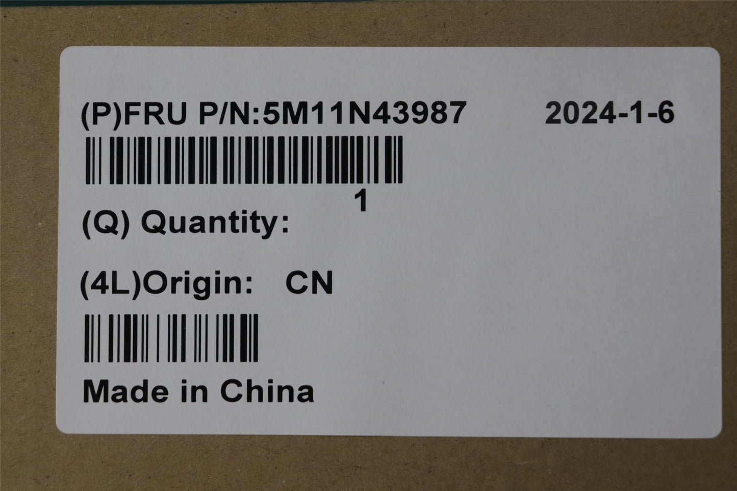 Lenovo SYS_COVER_FRONT_ASSY_CLOUD_GREY 5M11N43987
