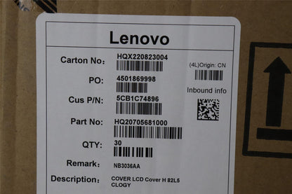 Lenovo Pro 5 Pro-16ACH6 5 Pro-16IHU6 LCD Cover Rear Back Housing 5CB1C74896