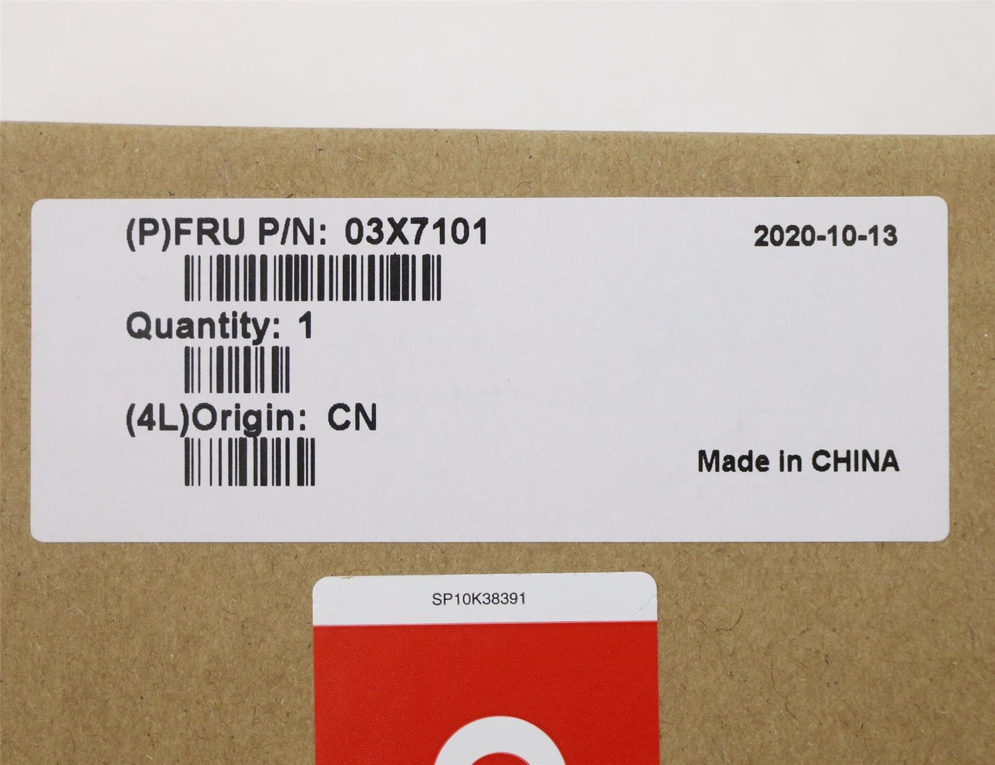 Lenovo Fru Lenovo in-ear headphone 03X7101