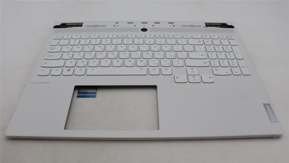 Lenovo Legion S7 16IRH8 Keyboard Palmrest Top Cover Hebrew White 5CB1L83642