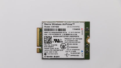 Lenovo EM7455 CAT6 B 80XF LTE Board 5W10N38146