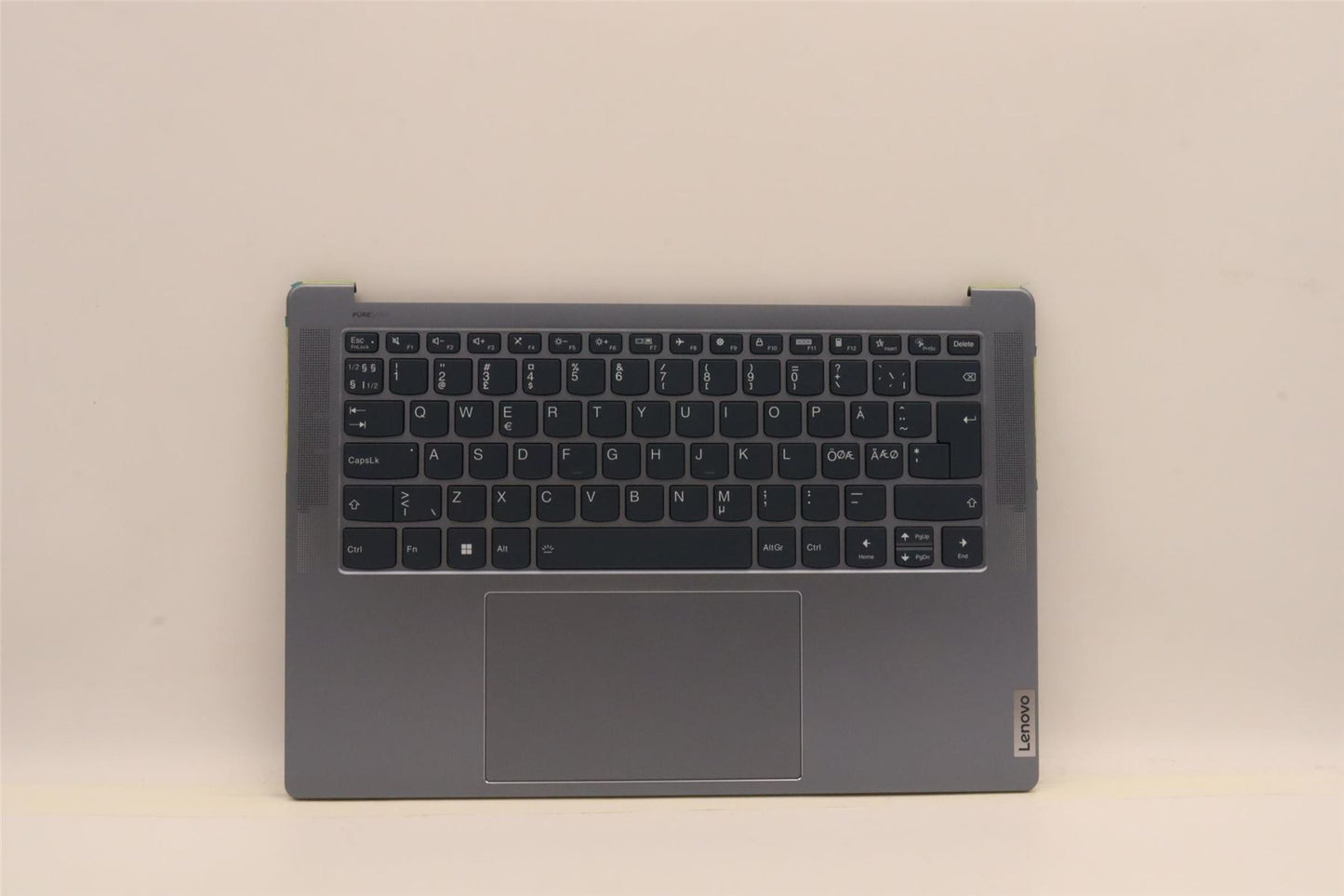 Lenovo Yoga 7 14IAH7 Palmrest Cover Touchpad Keyboard Nordic 5CB1J23817