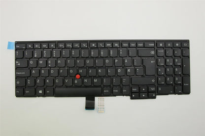 Genuine Lenovo ThinkPad Edge E531 E540 Keyboard Norwegian Black 04Y2672