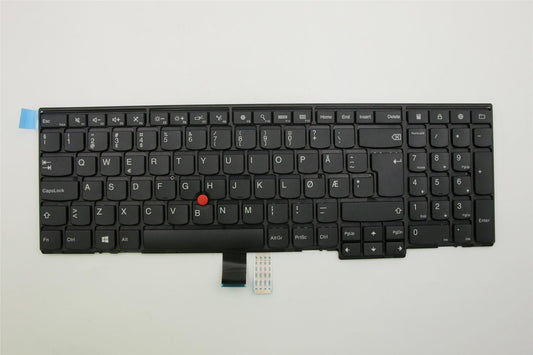 Genuine Lenovo ThinkPad Edge E531 E540 Keyboard Norwegian Black 04Y2672