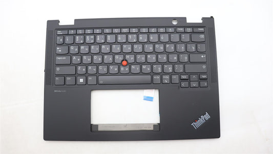 Lenovo ThinkPad X13 Gen 4 Keyboard Palmrest Top Cover Russian Black 5M11L64154