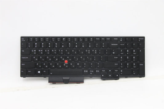 Lenovo ThinkPad L15 2 L15 Keyboard Korean Black Backlit 5N20W68280