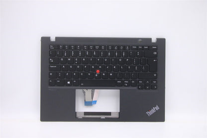 Lenovo ThinkPad T14s 2 Palmrest Touchpad Cover Keyboard Nordic Black 5M11C47969