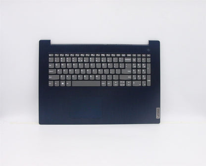 Lenovo IdeaPad 3-17IML05 Palmrest Cover Touchpad Keyboard Blue 5CB0X56799