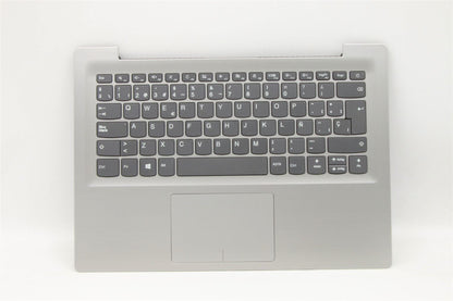 Lenovo IdeaPad 320S-14IKB Keyboard Palmrest Top Cover Spanish Grey 5CB0N78337