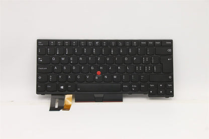 Lenovo ThinkPad T14 2 Keyboard Swiss Black Backlit 5N20X68867