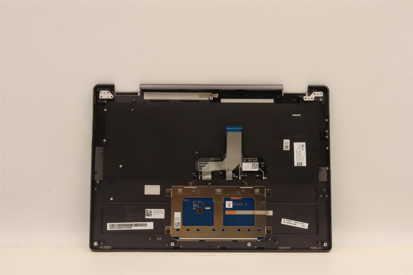 Lenovo Yoga 7 14IAL7 Palmrest Cover Touchpad Keyboard Storm Grey 5CB1J02483