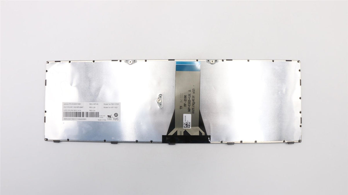 Lenovo IdeaPad 300-15ISK Keyboard Portuguese Light Silver 5N20K13091
