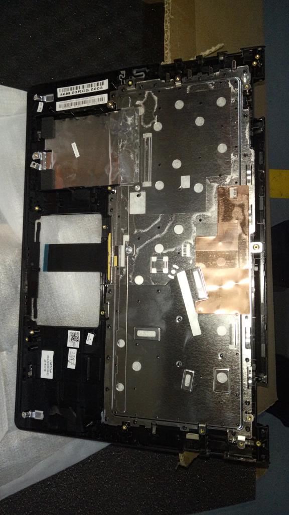 Lenovo Yoga 500-14IBD 500-14IHW 500-14ACL Keyboard Palmrest UK Black 5CB0H91156