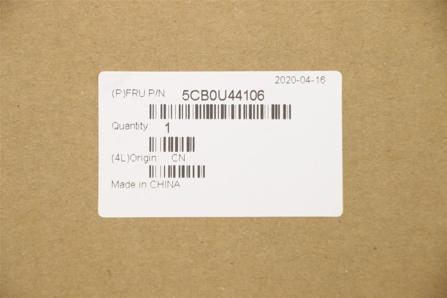 Lenovo Upper Case ASM_UK L 81RS IG 5CB0U44106